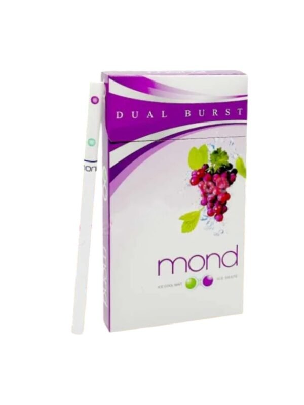 Mond Dual Burst Ice Grape+Ice Cool Mint (2เม็ดบีบ)