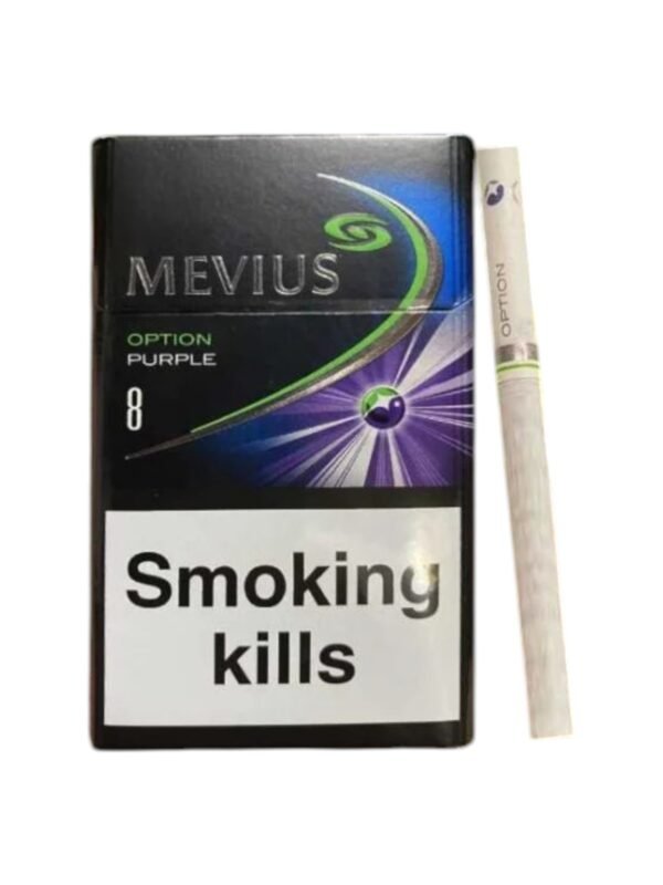 Mevius Option Purple 8 (1เม็ดบีบ)