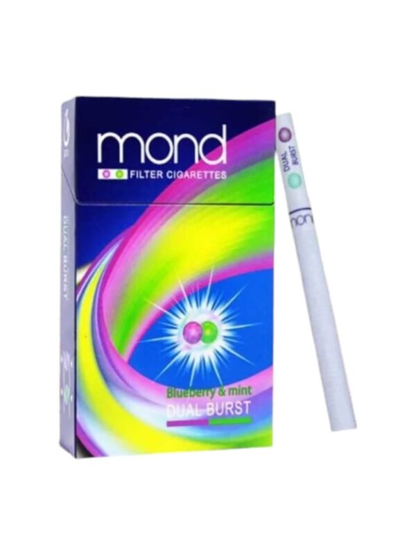Mond Dual Burst Blueberry & Mint (2เม็ดบีบ)