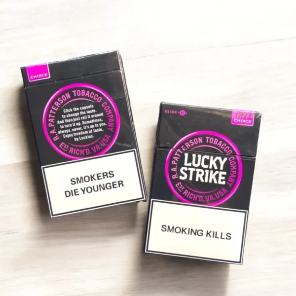 Lucky Strike Blueberry บุหรี่ 🥶