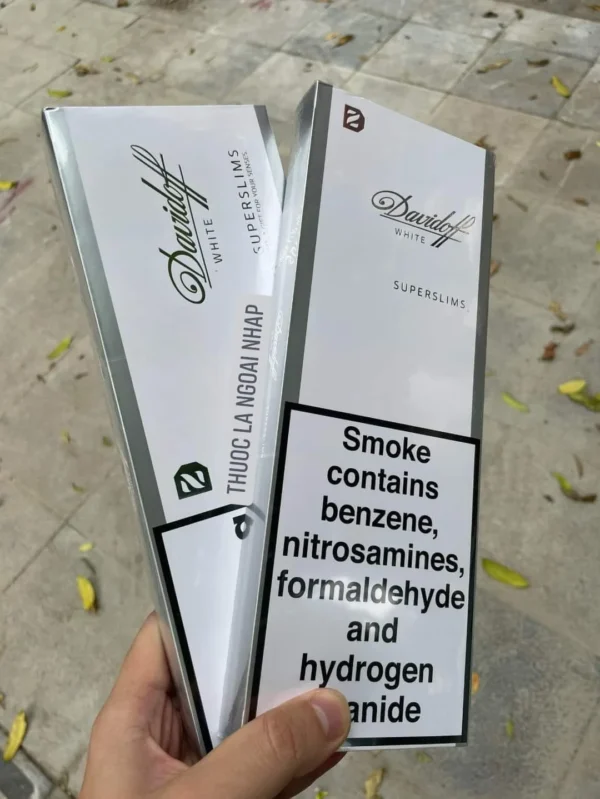 Davidoff White Slims ความคิดเห็น