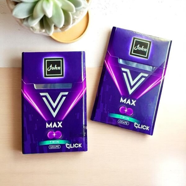 บุหรี่ John Grape Twin Mix (2 เม็ดบีบ) ส่งฟรี - Image 5