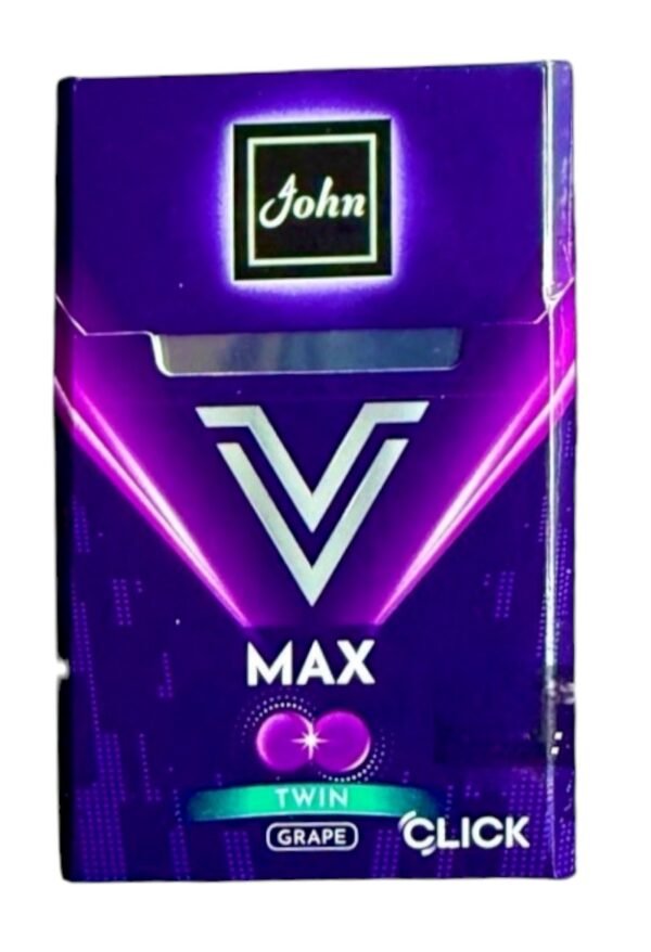 บุหรี่ John Grape Twin Mix (2 เม็ดบีบ) ส่งฟรี - Image 2